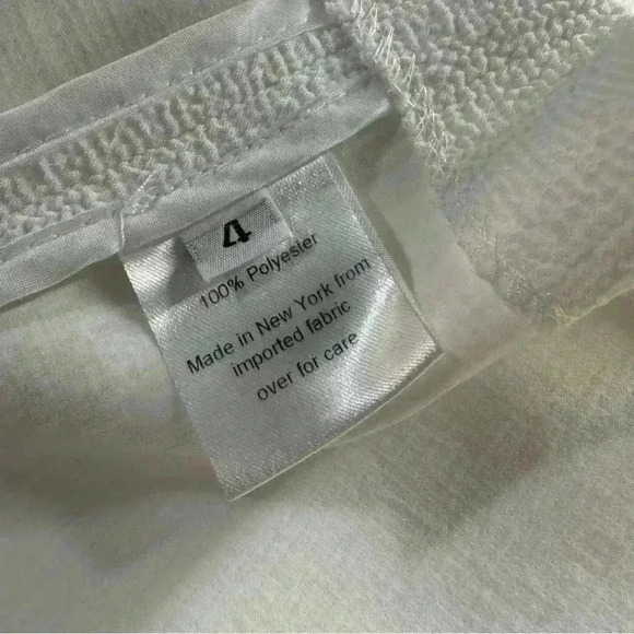 Rachel Comey Gorgeous Sleeveless White Textured Medina Dress Size 4 NWOT - Picture 13 of 15